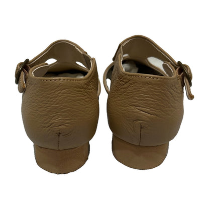 SHENDA Leather jazz sandals 01