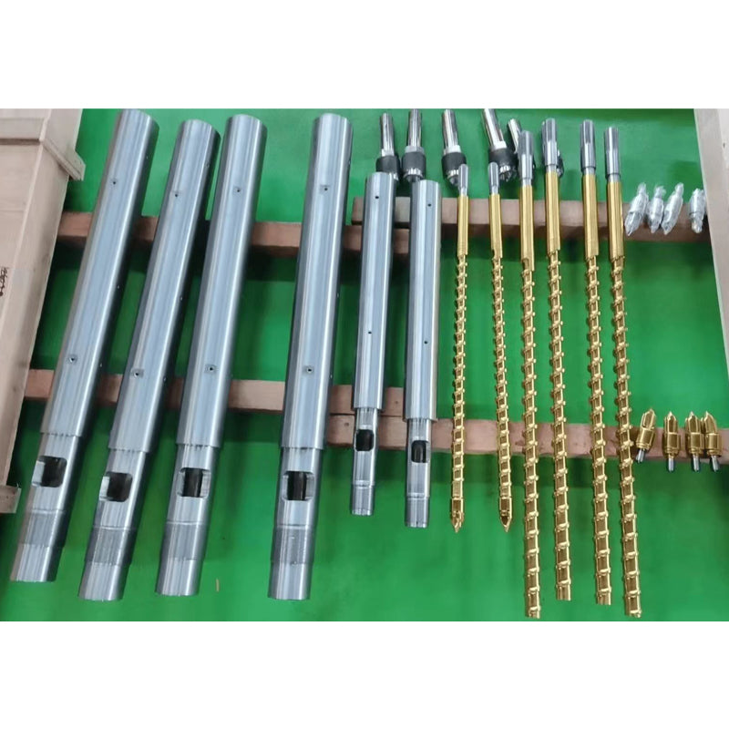 JUNSHUO Extruder optical nano-coated screws  Rubber machine screw, flat twin screw