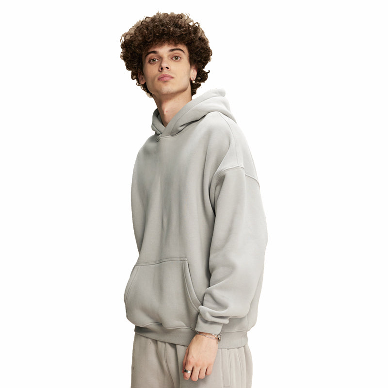 QINXI Hooded sweatshirt Starting quantity 20000 American retro Explosive top Fleece hoodie