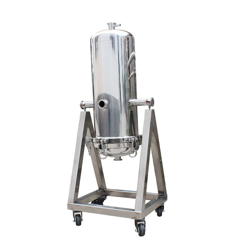 DUTE Stainless Steel Titanium Rod Filter（For specific pricing, please contact customer service）Safe Environmentally Friendly Horizontal Type Fine Chemical Raw Materials
