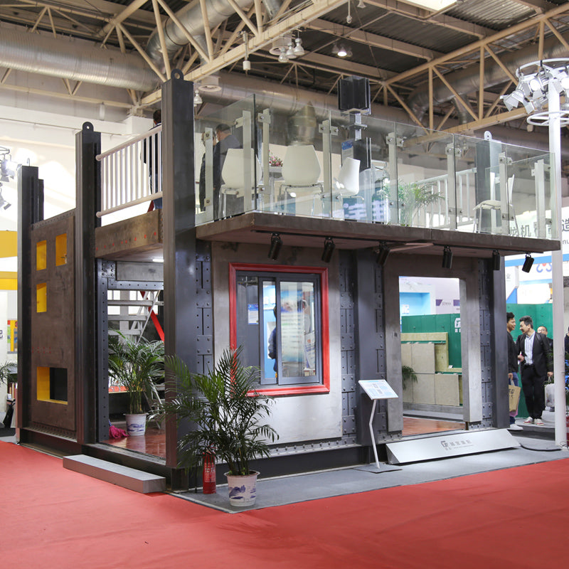 YUEGONG Processing, fabrication and installation of steel structure components (prefabricated housing)  Manufacture custom steel structures to build design houses