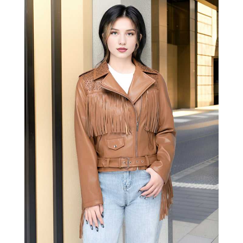 ZHENJIN Women's leather 02