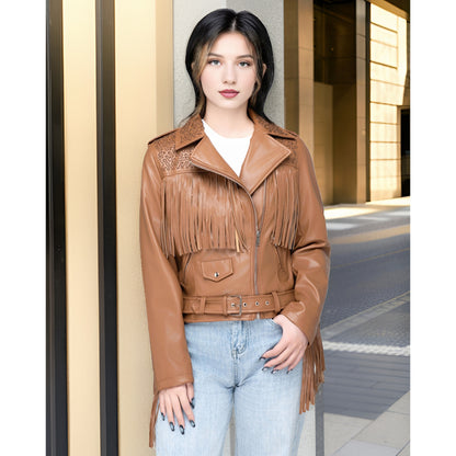 ZHENJIN Women's leather 02