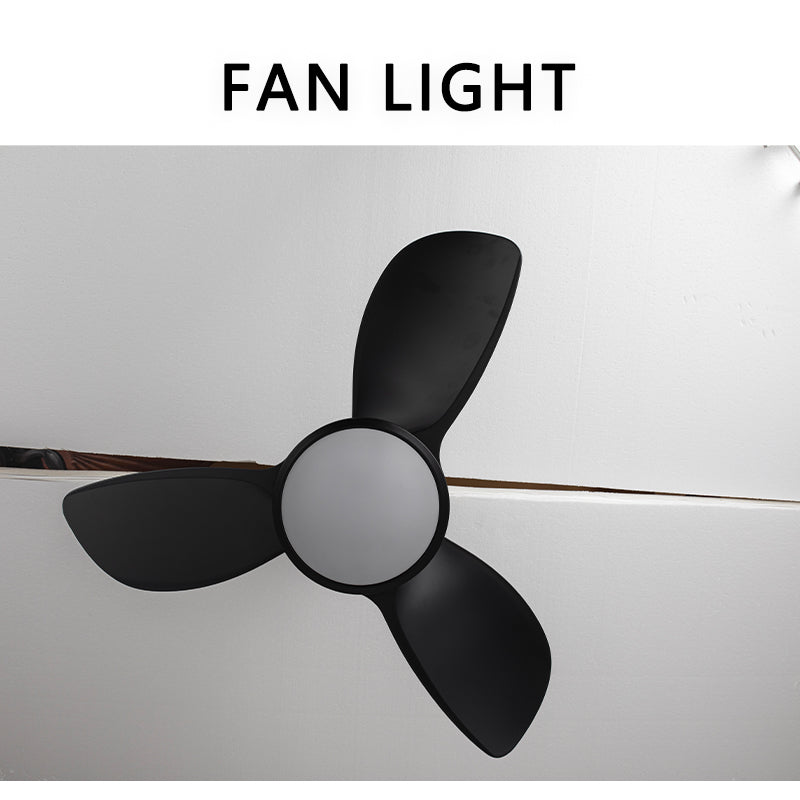 FENGZHIYUAN Ceiling fan light JY32-2028  Nordic LED fan creative simple home living room