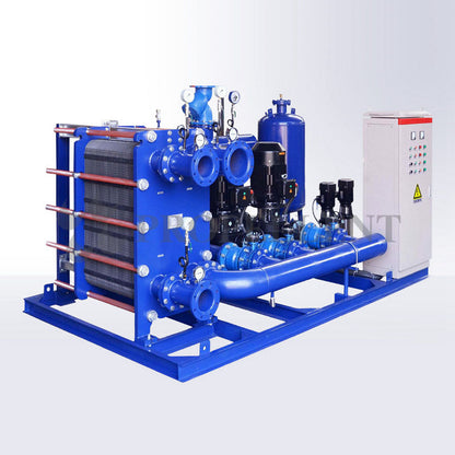 JUYUAN Integrated heat exchange unit  Tubular heat exchanger unit Spiral wound heat exchanger unit