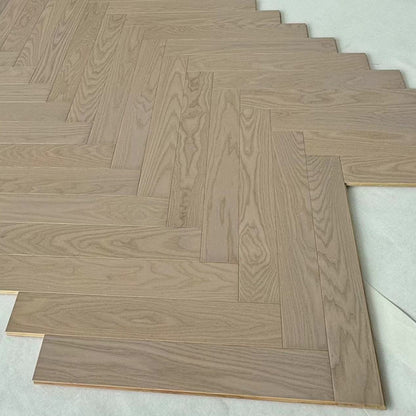 SHIJU European white oak herringbone spelling  Reinforced composite wood flooring wear resistant