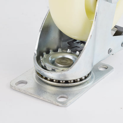 SHENGHONG Thickend Nylon Casters 01（For specific pricing, please consult customer service）Universal Wheel medium-sized White nylon