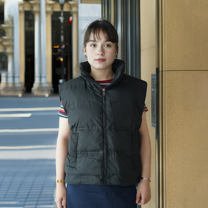 ZHENJIN Cotton waistcoat for women
