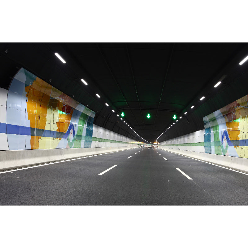 KAIER Enamelled steel plates for tunnels