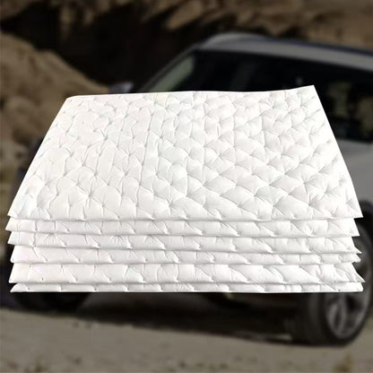 TENGXUAN Car Roof Soundproofing Foam (Please consult customer service for specific prices) Thickened white noise-reducing cotton rectangular
