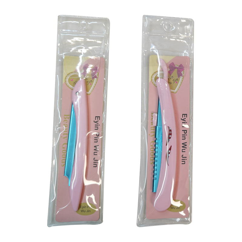 YINPIN Manual Portable Replaceable Blade Eyebrow Trimmer Razor B317, B829 Starting lot 3600 pcs