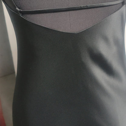 ZHONGDONGCHUN Halter one-piece dress