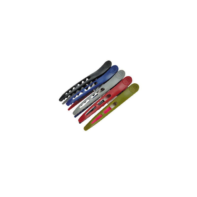 OUBAONI non-marking clip   Hair color seamless clip alligator clip