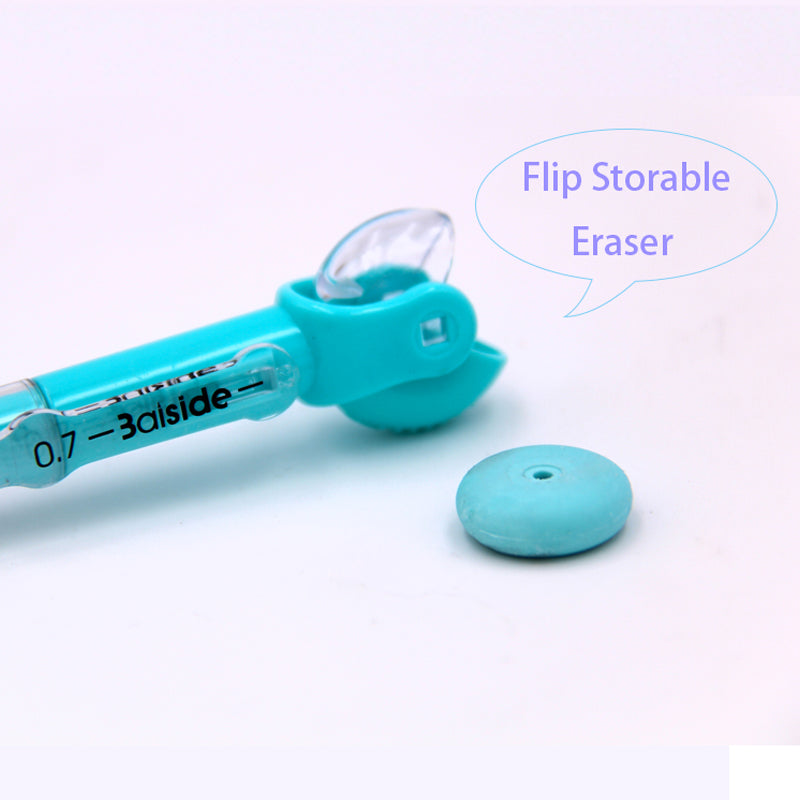 BAISI Activity Pencil MP-537  Automatic pen Writing pen with eraser for students