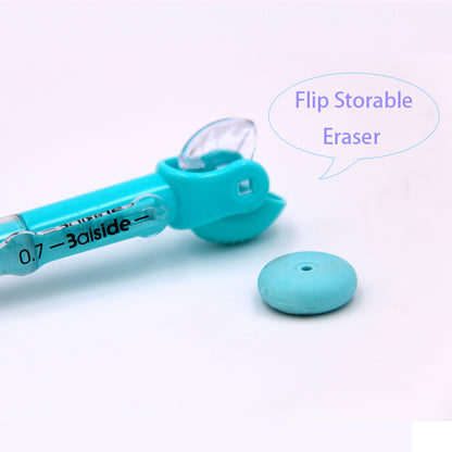 BAISI Activity Pencil MP-537  Automatic pen Writing pen with eraser for students