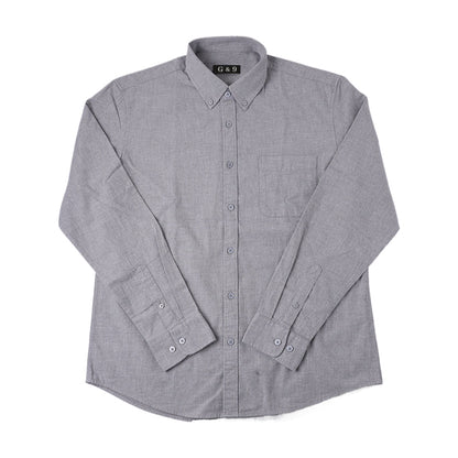 LESHI 2025 Autumn and winter new cotton color spun brushed casual shirt haute couture Business Shirt comforts  Slim Appear temperament long-sleeved shirt