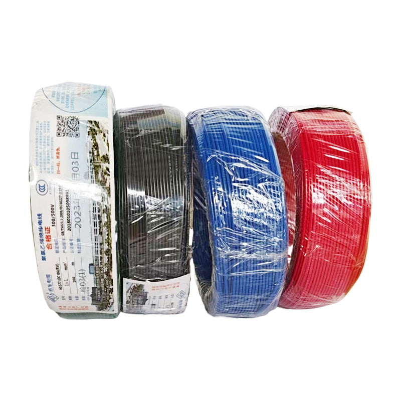 XINJINGDONG General purpose single-core flexible conductor cable without jacket（Please consult customer service for specific prices）High Purity Oxygen Free Copper signal wire Highly flexible cables