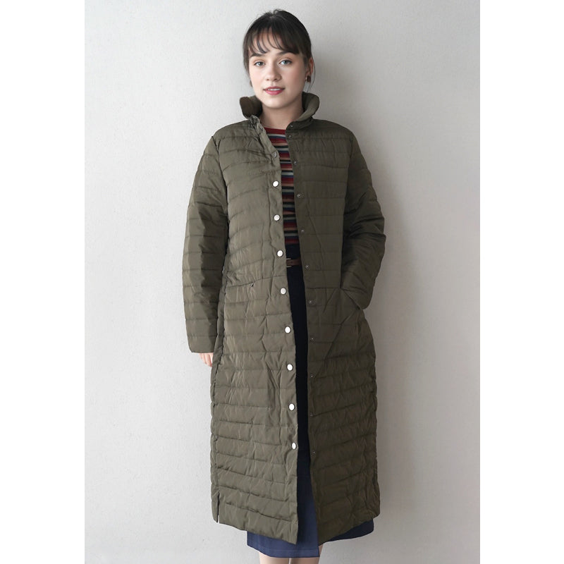 ZHENJIN Women's long padded jacket
