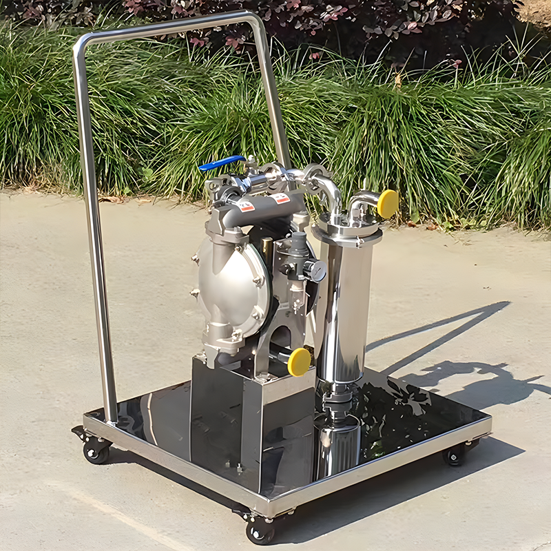 DUTE Trolley Filtration System（For specific pricing, please contact customer service）Customizable Impurity Interception Sewage/Wastewater Filtration