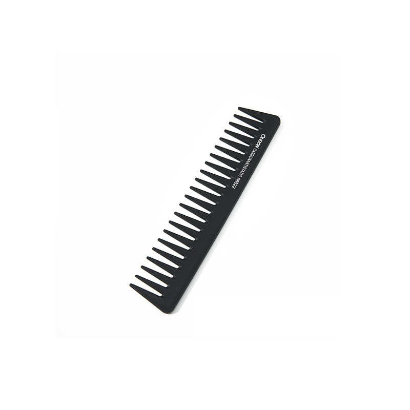OUBAONI Custom carbon fiber material comb  Professional hair cutting comb Hair comb lady