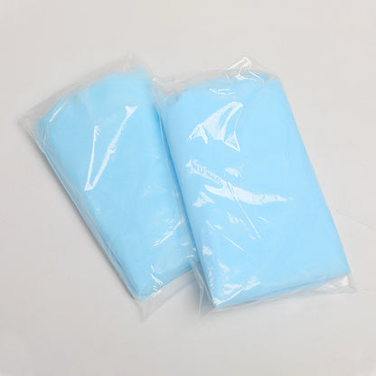 NUOBAIJIE Disposable protective clothing Non-woven fabric Dust-proof lab coat Workshop catering visiting clothes