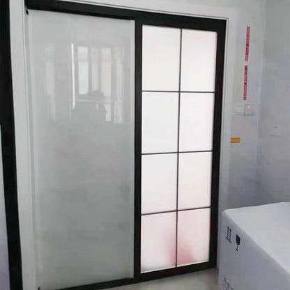 FOLAN 40 sliding door monorail  Glass partition door very narrow edge aluminum magnesium titanium alloy