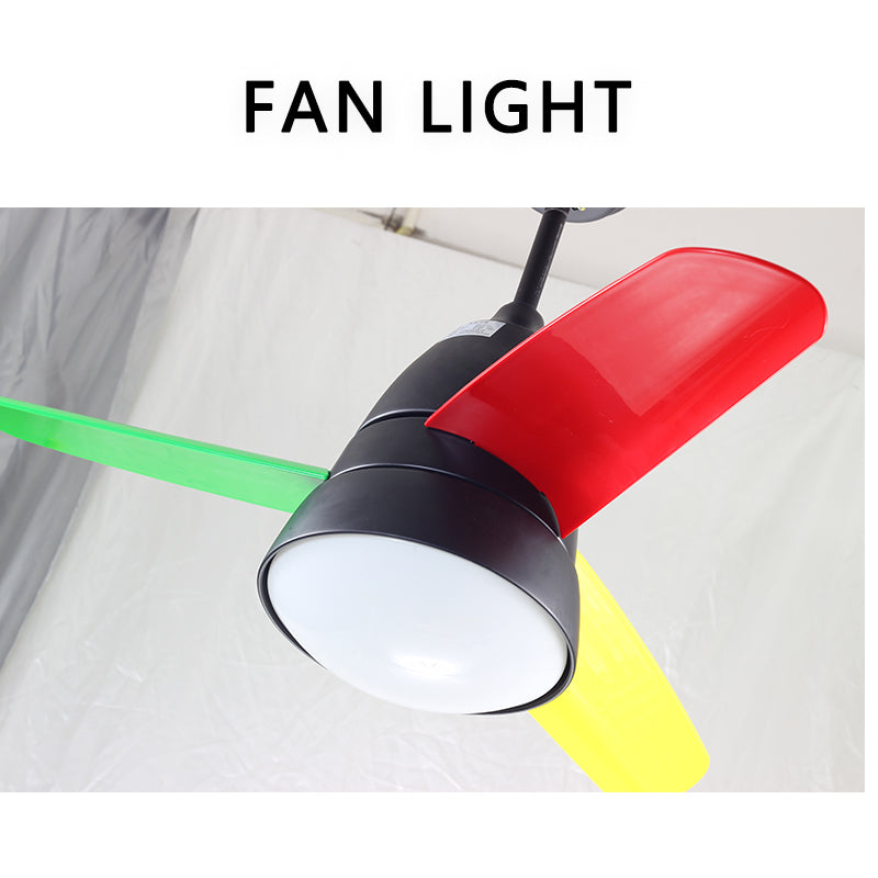FENGZHIYUAN Ceiling fan light JY36-2019  Quiet bedroom integrated electric fan chandelier simple and modern