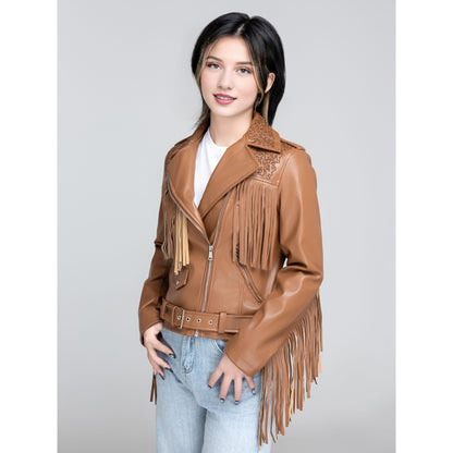 ZHENJIN Women's leather 02