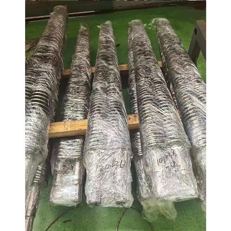 JUNSHUO Conical twin-screw barrels  Screw for granulator, screw for film blowing machine