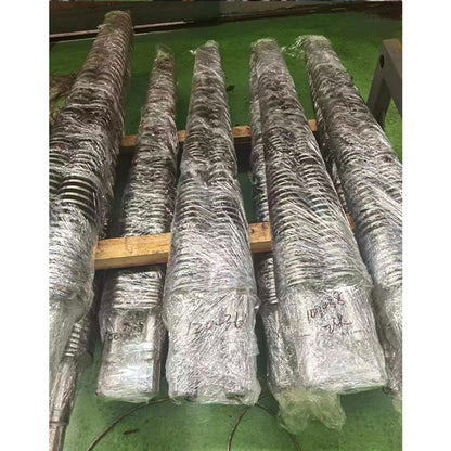 JUNSHUO Conical twin-screw barrels  Screw for granulator, screw for film blowing machine