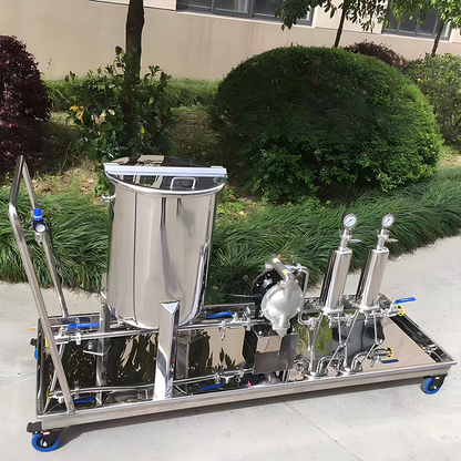 DUTE Trolley Filtration System（For specific pricing, please contact customer service）Customizable Impurity Interception Sewage/Wastewater Filtration