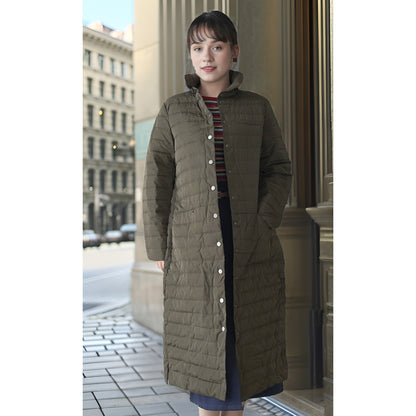 ZHENJIN Women's long padded jacket