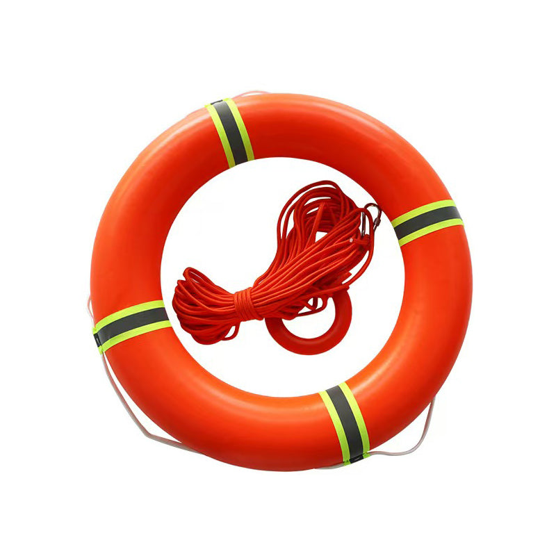 HUAAO Plastic life preserver Swimming ring 03 (Please consult customer service for specific prices) Rescue Swimming extraordinarily buoyant Boat Life Preserver Safety Line