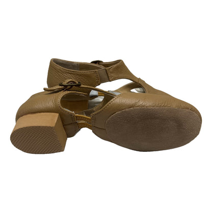 SHENDA Leather jazz sandals 01