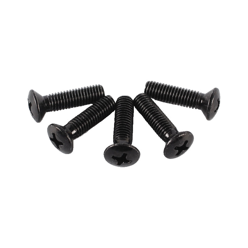 DAJIN Blackened cross recessed raised countersunk head left-hand screws Starting lot size 500,000 pieces 304 stainless steel Phillips round head screws Switch socket screws