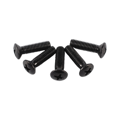 DAJIN Blackened cross recessed raised countersunk head left-hand screws Starting lot size 500,000 pieces 304 stainless steel Phillips round head screws Switch socket screws