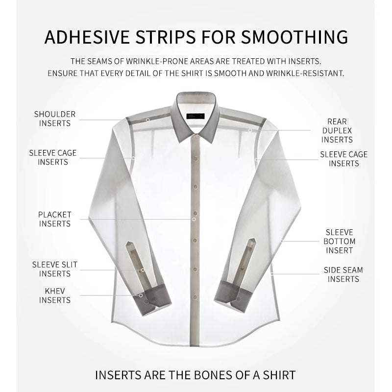 LESHI 2025 fall and winter 80 cotton business white shirt men's professional formal wear wrinkle-resistant easy care long-sleeved shirt
