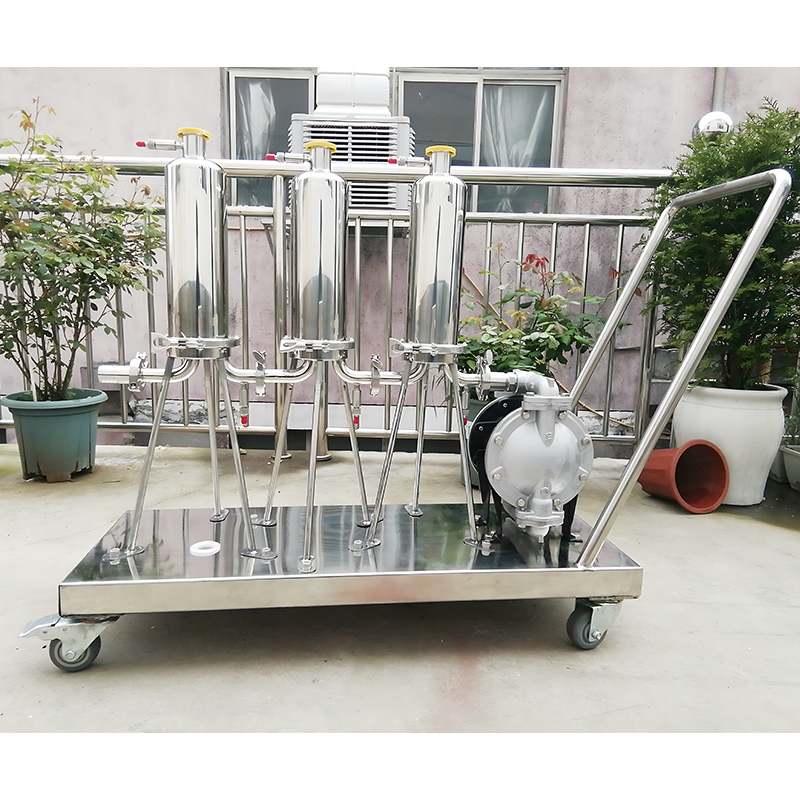 DUTE Trolley Filtration System（For specific pricing, please contact customer service）Customizable Impurity Interception Sewage/Wastewater Filtration