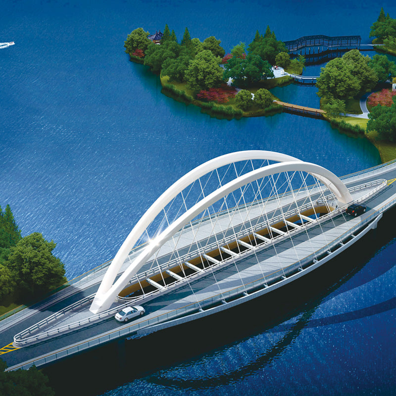 YUEGONG Processing, fabrication and installation of steel structure components (municipal bridges) Manufacture custom steel structures to build design houses