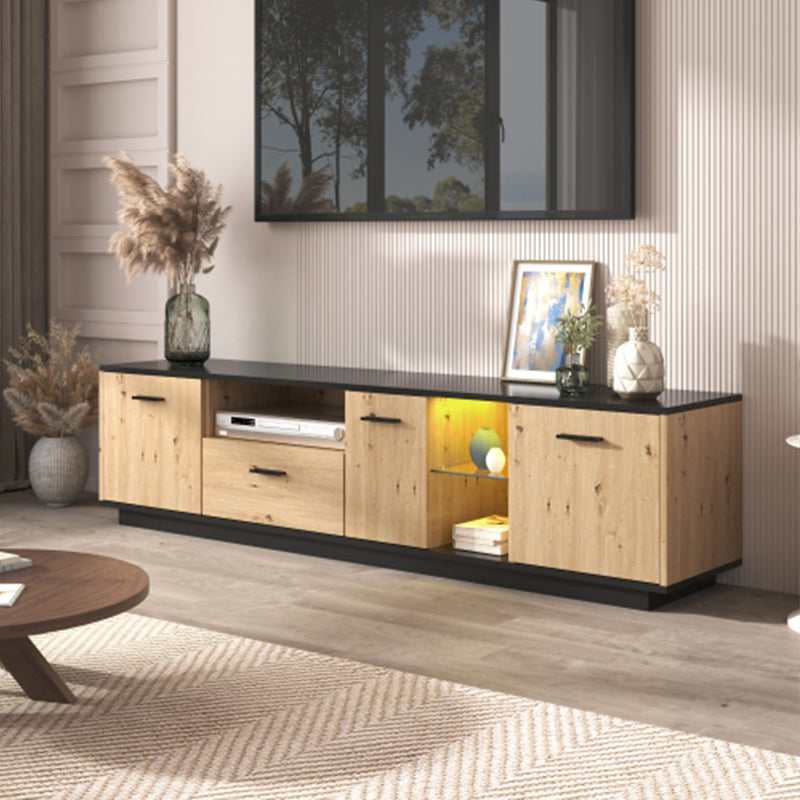 LEJIAJU TV stand   Solid wood TV cabinet Minimalist storage cabinet
