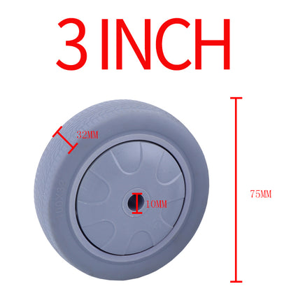 SHENGHONG Medium-Sized Silent Casters（For specific pricing, please consult customer service）eco-friendly cart wheels mechanical equipment parts