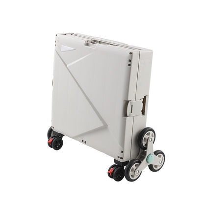 JIYING Portable Folding Shopping Cart 02