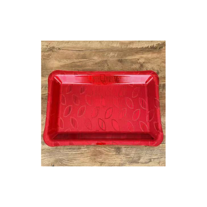 JINGMEI Rectangular Plastic Plate（For specific pricing, please contact customer service）Extra-Thick  Creative Snack Tray Party Platter