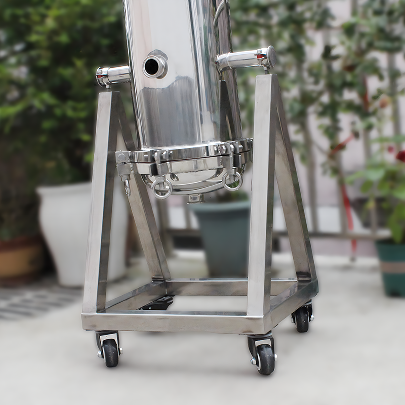 DUTE Stainless Steel Titanium Rod Filter（For specific pricing, please contact customer service）Safe Environmentally Friendly Horizontal Type Fine Chemical Raw Materials