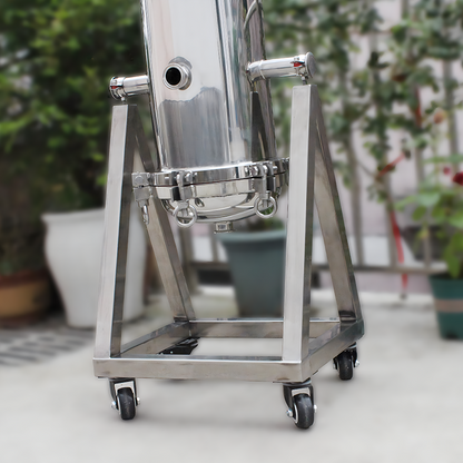 DUTE Stainless Steel Titanium Rod Filter（For specific pricing, please contact customer service）Safe Environmentally Friendly Horizontal Type Fine Chemical Raw Materials