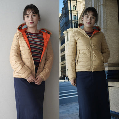 ZHENJIN Women's quilted jacket 01