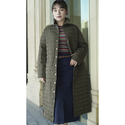 ZHENJIN Women's long padded jacket