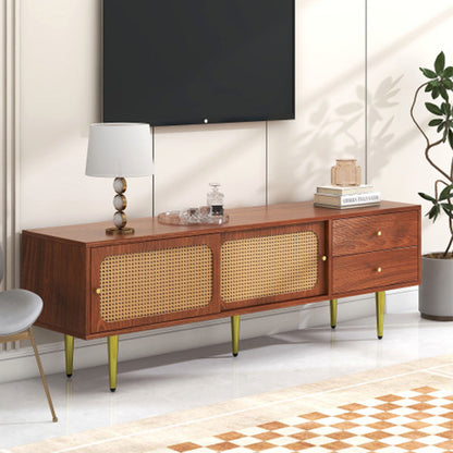 LEJIAJU TV stand   Solid wood TV cabinet Minimalist storage cabinet