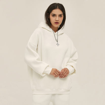 QINXI Hooded sweatshirt Starting quantity 20000 American retro Explosive top Fleece hoodie
