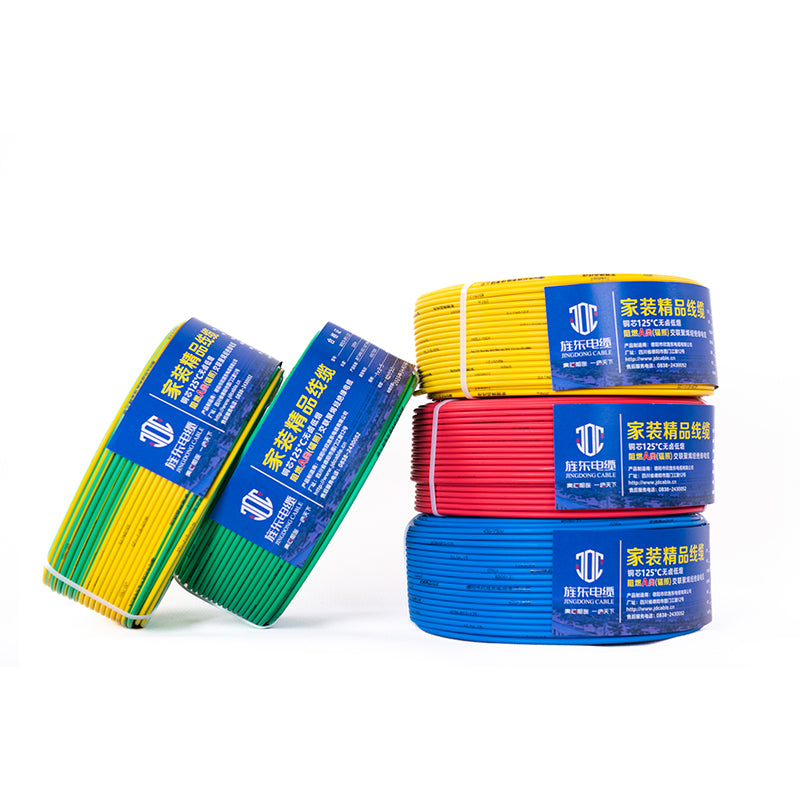 XINJINGDONG Cross-linked polyolefin insulated halogen-free, low-smoke flame-retardant wire（Please consult customer service for specific prices）eco-friendly non-corrosive Suitable for high-rise buildings